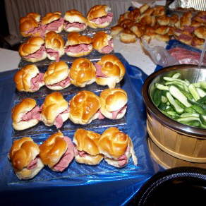 Kosher Ham Sandwiches